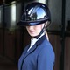 LAMI-CELL HELMET STRAP RHINESTONES, SVART